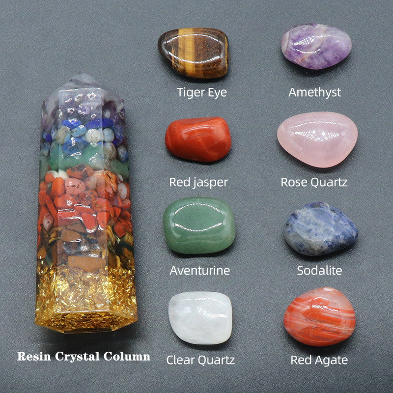 Colorful Series Crystal Stone Gift Box