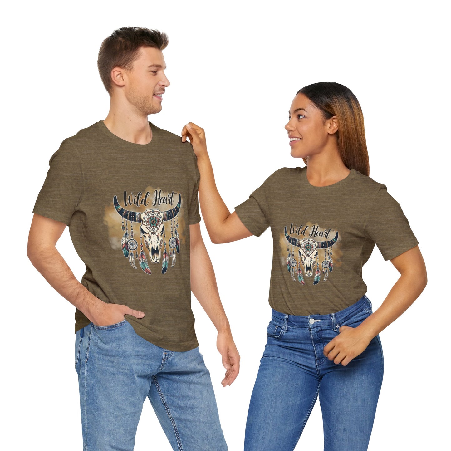 Wild Heart Unisex Jersey Short Sleeve Tee