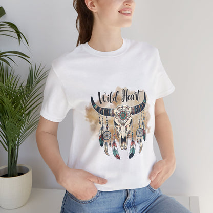 Wild Heart Unisex Jersey Short Sleeve Tee