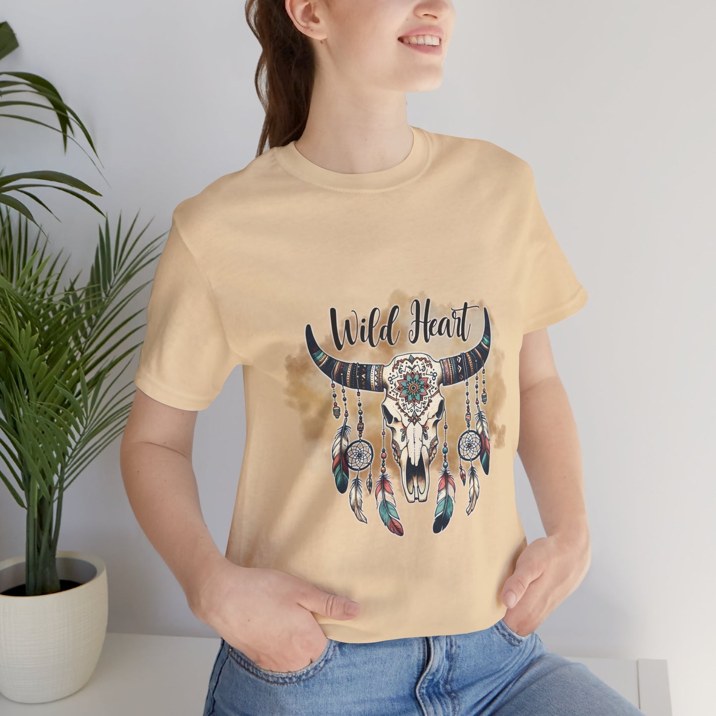 Wild Heart Unisex Jersey Short Sleeve Tee