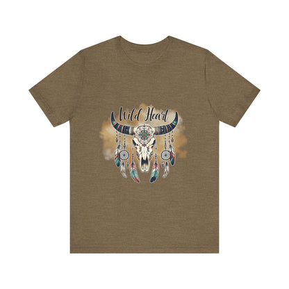 Wild Heart Unisex Jersey Short Sleeve Tee