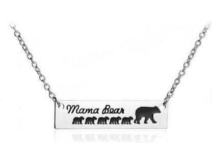 Mama Bear with Baby Bear(s) Necklace