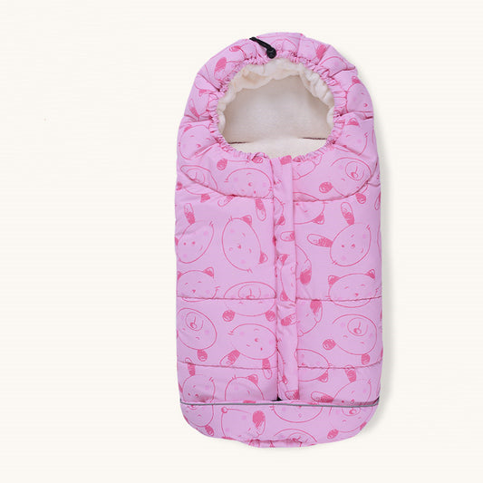 Baby Sleeping Bag Stroller Winter Windproof Thick Sleep Sacks for Infant Wheelchair Envelopes