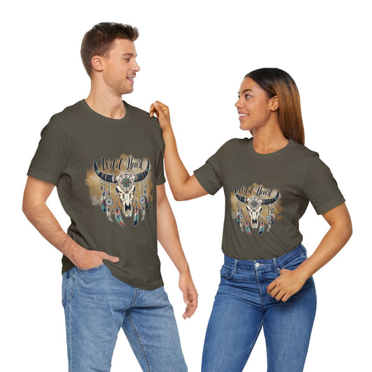 Wild Heart Unisex Jersey Short Sleeve Tee