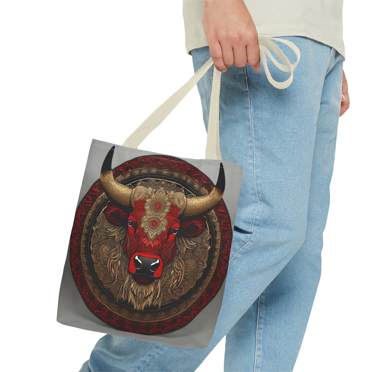 Buffalo Head Tote Bag