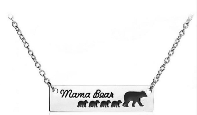 Mama Bear with Baby Bear(s) Necklace