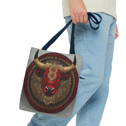 Buffalo Head Tote Bag