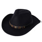 Woolen Hat Western Cowboy Top Hat Men's And Women's Curling Shell Accessories