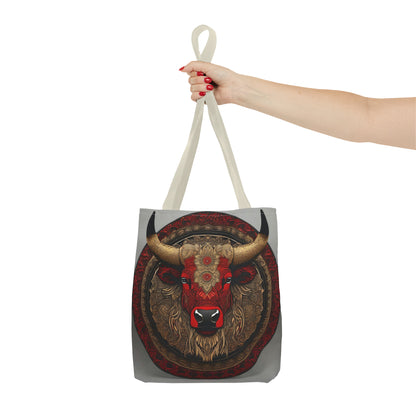 Buffalo Head Tote Bag