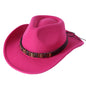 Woolen Hat Western Cowboy Top Hat Men's And Women's Curling Shell Accessories