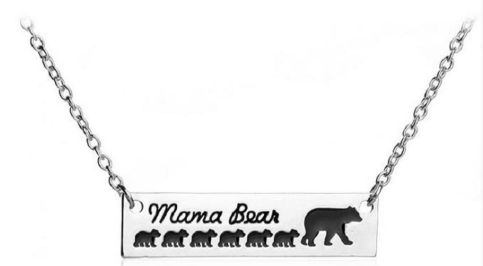 Mama Bear with Baby Bear(s) Necklace