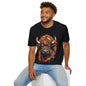 Bison head Softstyle T-Shirt