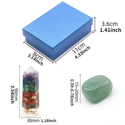 Colorful Series Crystal Stone Gift Box