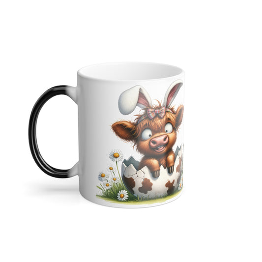 Holy Cow Color Morphing Mug, 11oz