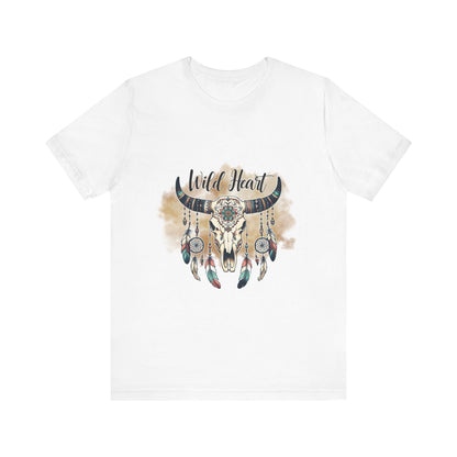 Wild Heart Unisex Jersey Short Sleeve Tee