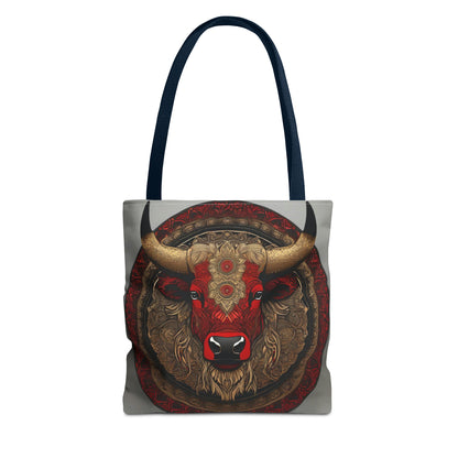 Buffalo Head Tote Bag