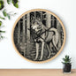 Wolf Wall Clock