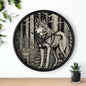 Wolf Wall Clock