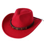 Woolen Hat Western Cowboy Top Hat Men's And Women's Curling Shell Accessories