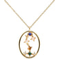 Exquisite Twelve Constellation Necklace Women's